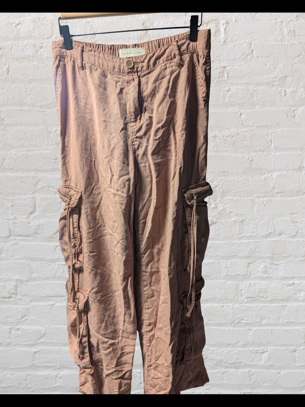 Risen Jeans Women's Cargo Pants In Mauve